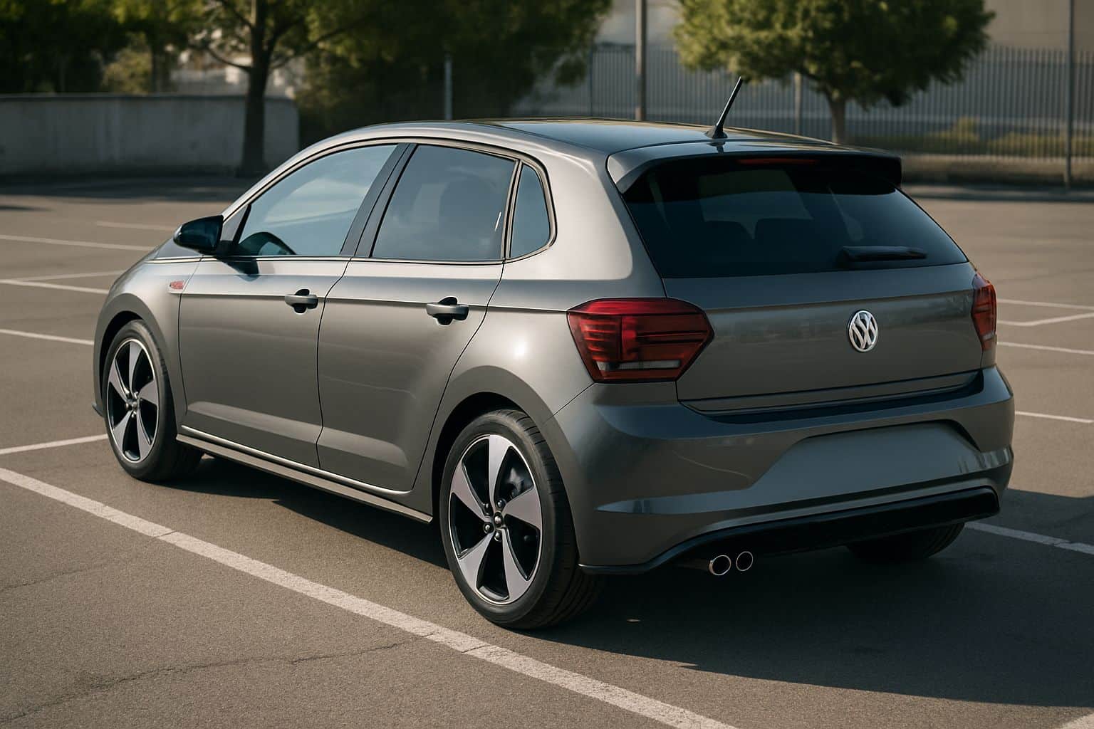 Finance Volkswagen Polo - volkswagen polo gti 2018 onwards rear angle
