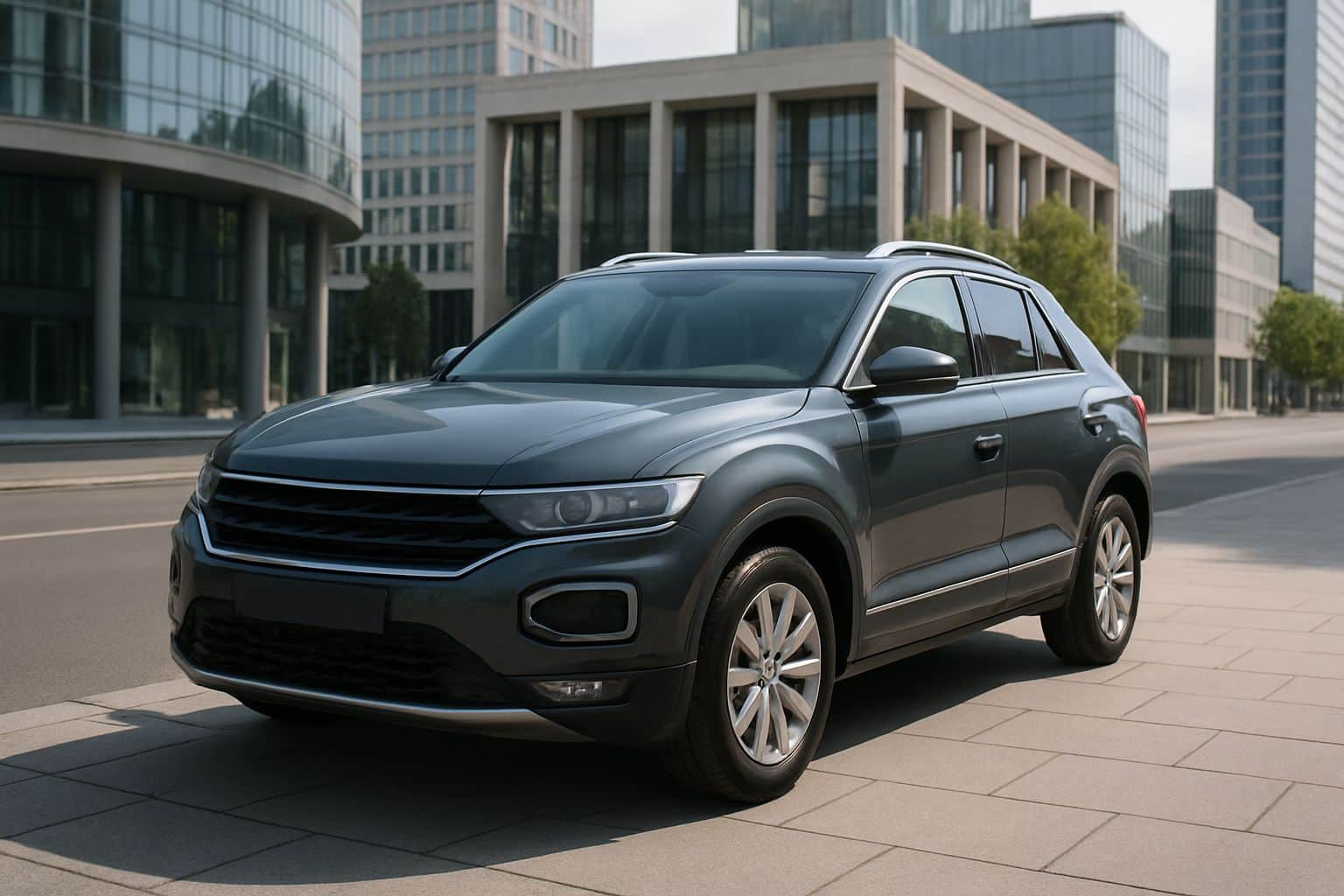 Finance Volkswagen T-Roc - volkswagen t roc suv 2017 onwards front angle