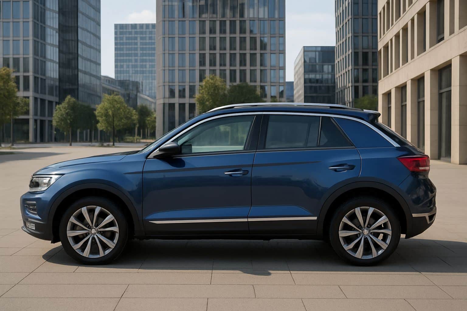 Finance Volkswagen T-Roc - volkswagen t roc suv 2017 onwards full side profile