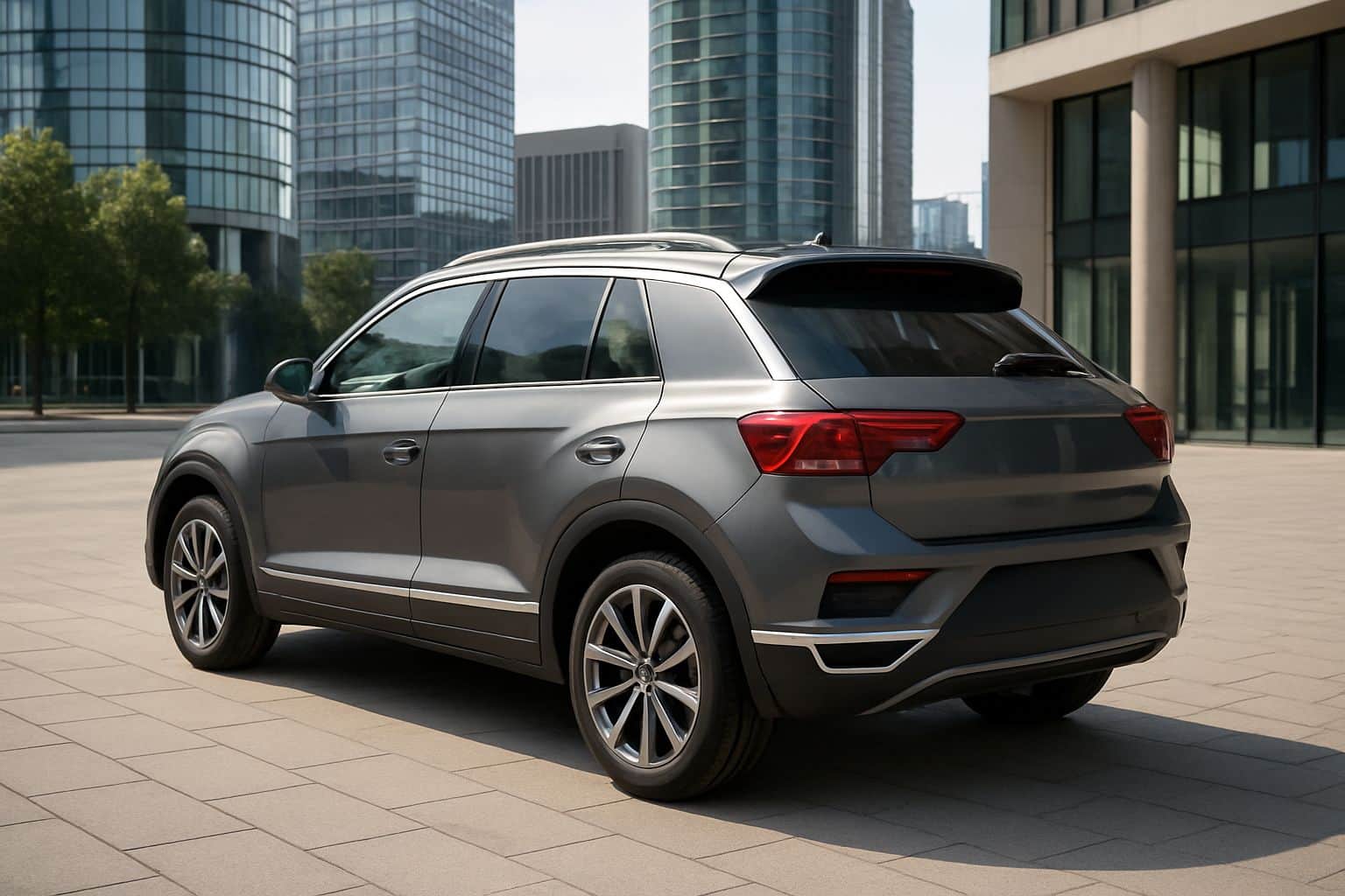 Finance Volkswagen T-Roc - volkswagen t roc suv 2017 onwards rear angle