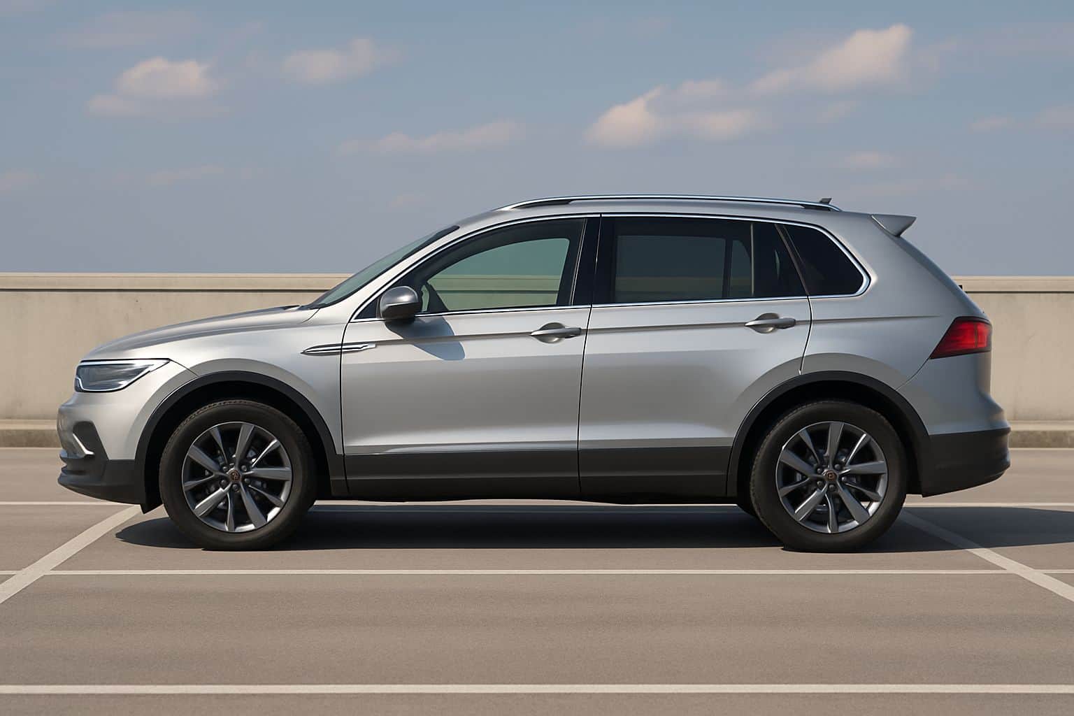 Finance Volkswagen Tiguan - volkswagen tiguan ehybrid 2024 onwards full side profile