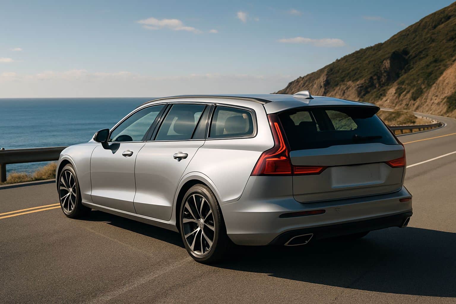 Finance Volvo V60 - volvo v60 estate 2018 onwards rear angle